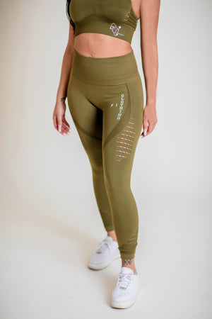 Laguna - High Waist Set (khaki)